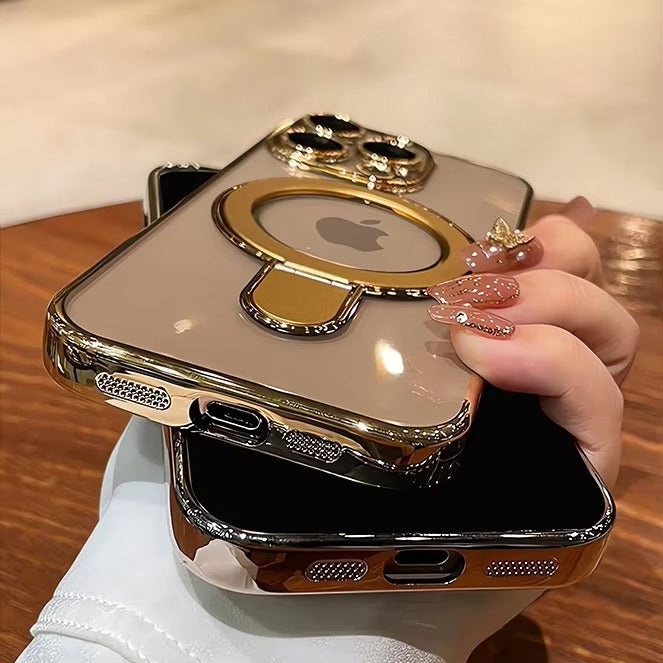 Luxury Apple iPhone Case Camera Protection, Screen Protection, Ultra Thin, Shockproof, Magnetic, Full All Around Protection