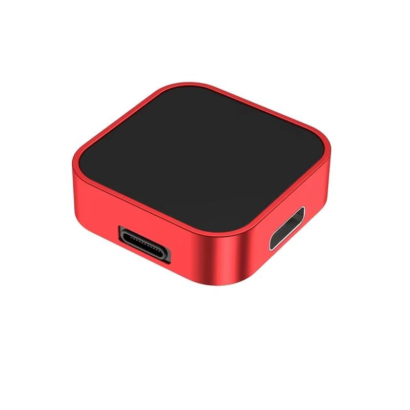 Premium Magnetic Wireless Charger for Apple Watch – Dual 8 Pin & Type-C Ports, Fast Portable Charging Dock, Over-Current Protection, Aluminum Alloy Shell