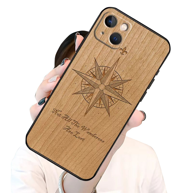 Premium Apple iPhone Case, MagSafe Compatible, Camera Lens and Screen Protection, Ultra Thin, Shockproof, Magnetic, Full All Around Protection, Bamboo Animal Print Cover