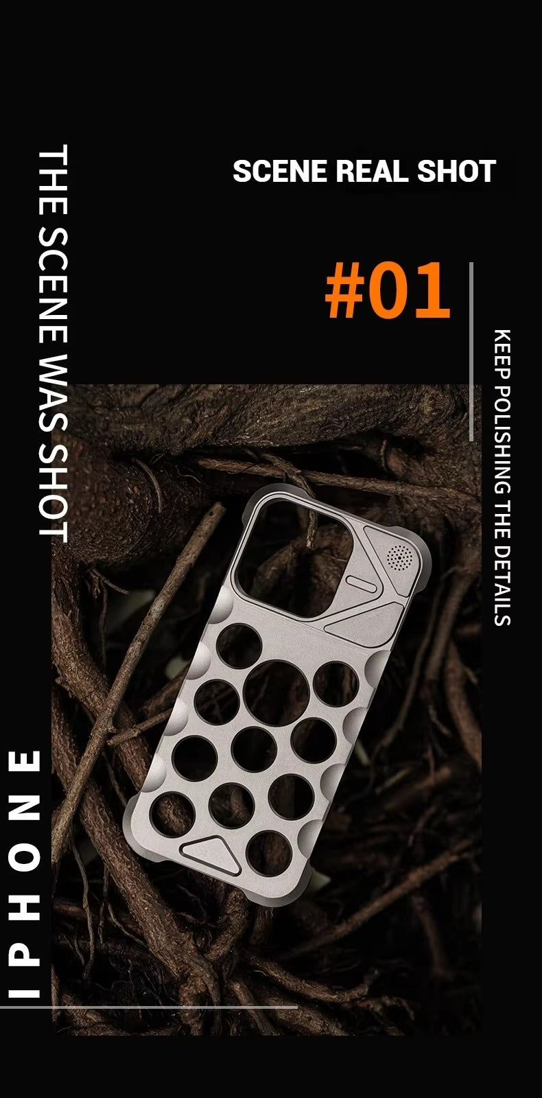 Luxury Apple iPhone Case, MagSafe Compatible, Camera Lens & Screen Protection, Ultra Thin, Shockproof, Magnetic Full All Around Cover – Aluminum Alloy Frameless Case with Heat Dissipation & Metal Lens Protection