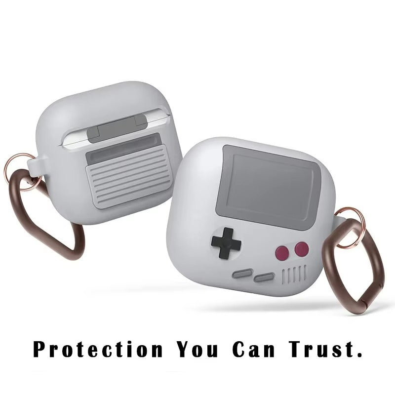 High-Quality Silicone Case for AirPods 3, and Pro – Fun, Game-Inspired Protective Cover, Shockproof Shell for 3rd Gen, Wireless Charging Case