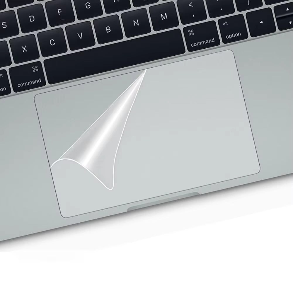 Premium Clear Touchpad Protector for MacBook Air and Pro – Anti-Scratch Transparent Film Sticker for 13, 14, 15, 16 Inch Laptops with Touch Bar, 2023 Compatible