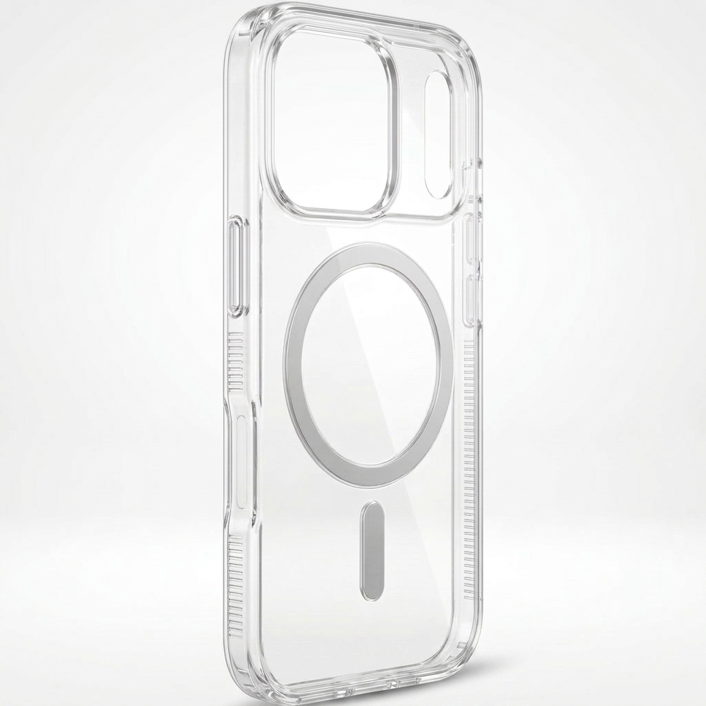 Transparent Slim Phone Case Clear Cover Compatible with iPhone 17 Pro Max