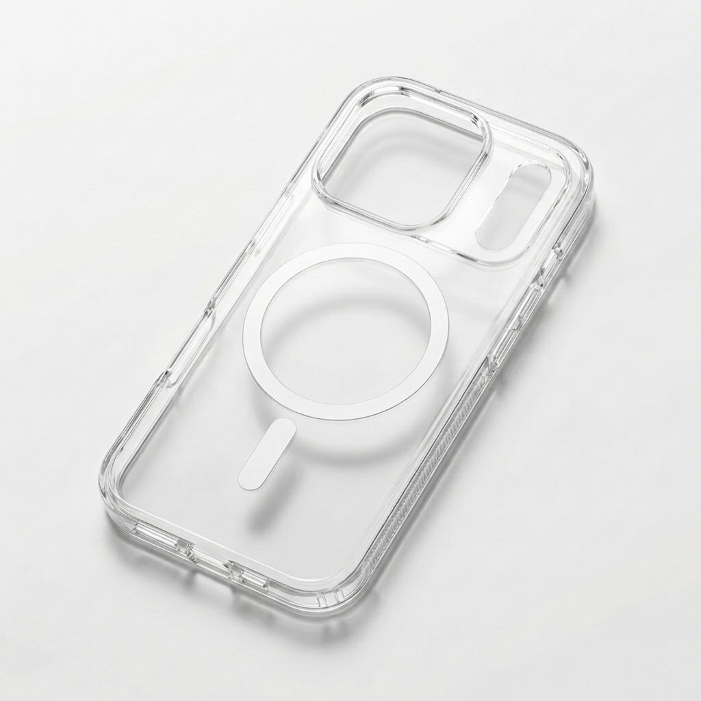Transparent Slim Phone Case Clear Cover Compatible with iPhone 17 Pro Max