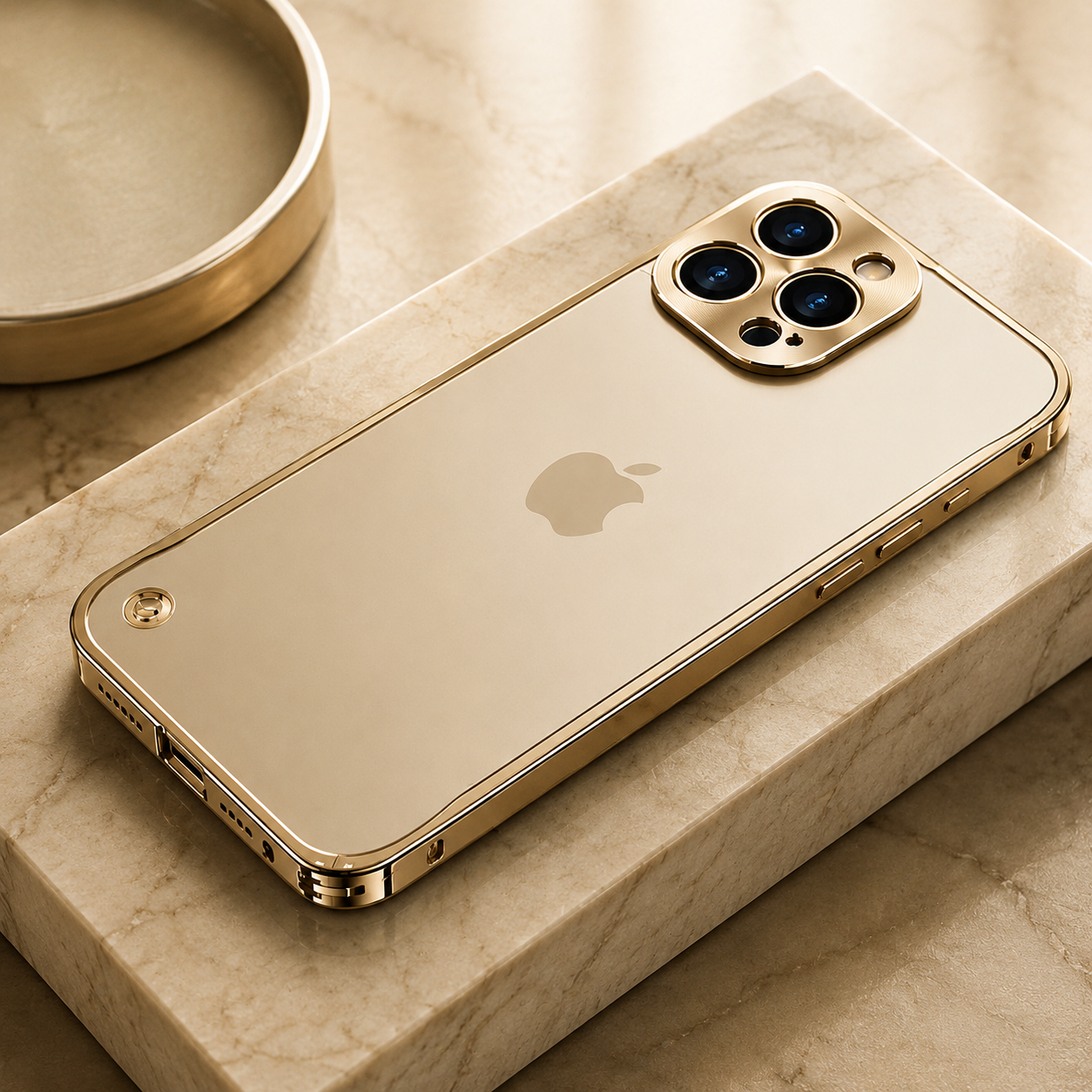 Premium iPhone Case MagSafe Compatible Aluminum Magnetic Frame Shockproof Protective Cover Full Lens Protection Wireless Charging Slim Metal Design