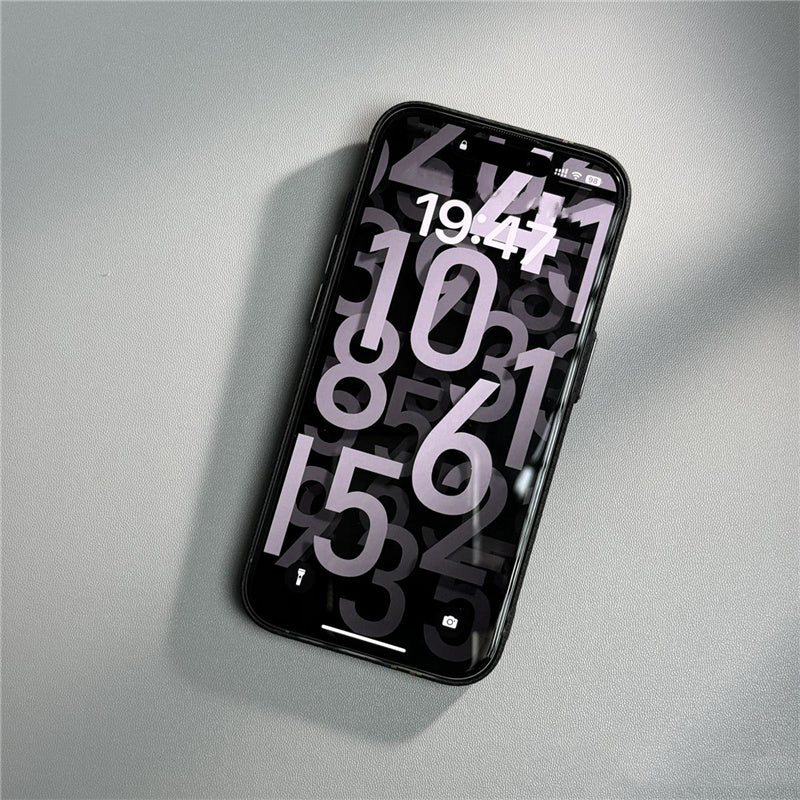 Hit Color Carbon Fiber Texture MagSafe iPhone Case – Wireless Charging Hard PC Cover with Relief Design for iPhone Models