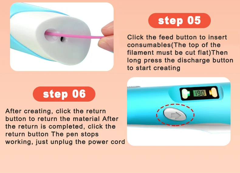 Creative 3D Drawing Pen for Kids – LCD Printing Pen with 50M PLA Filament, Safe DIY Toy for Art & Crafts, Ideal Birthday