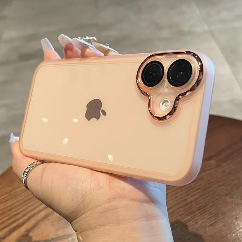 Luxury Apple iPhone Case MagSafe Compatible, Camera Lens & Screen Protection, Cover with Matte Clear Hard PC Shell