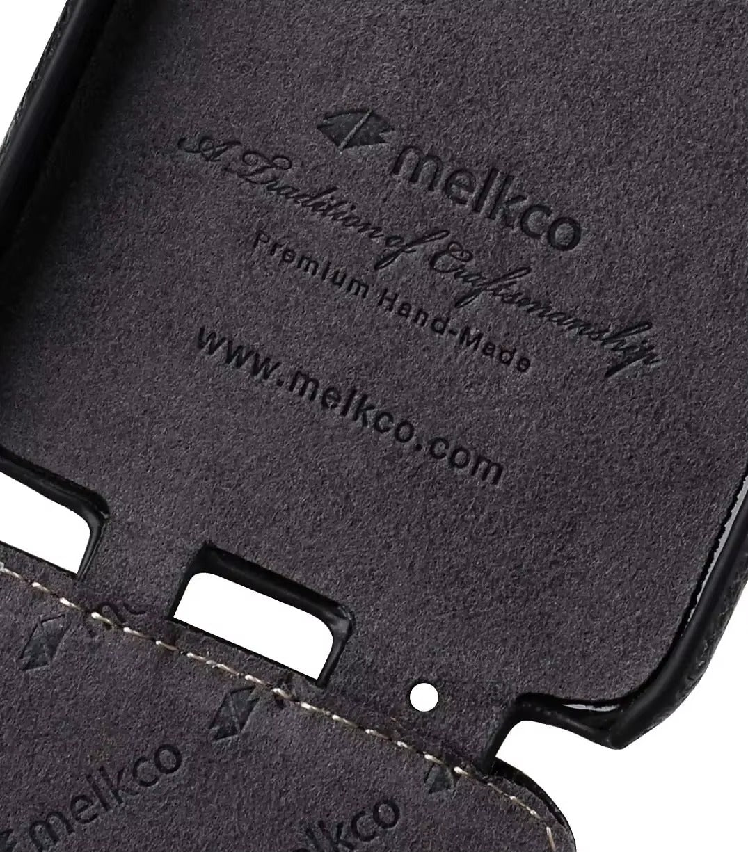 Premium Genuine Leather Flip iPhone Case – 100% Cowhide, Luxury Design, Stylish & Durable Protective Cover | Case for iPhone