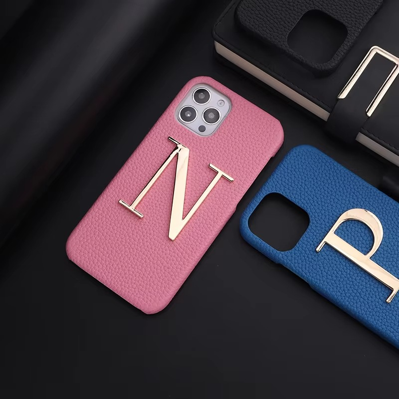 Premium Apple iPhone Case, MagSafe Compatible, Camera Lens and Screen Protection, Ultra Thin, Shockproof, Magnetic, Full All Around Protection, Genuine Leather Name Cover