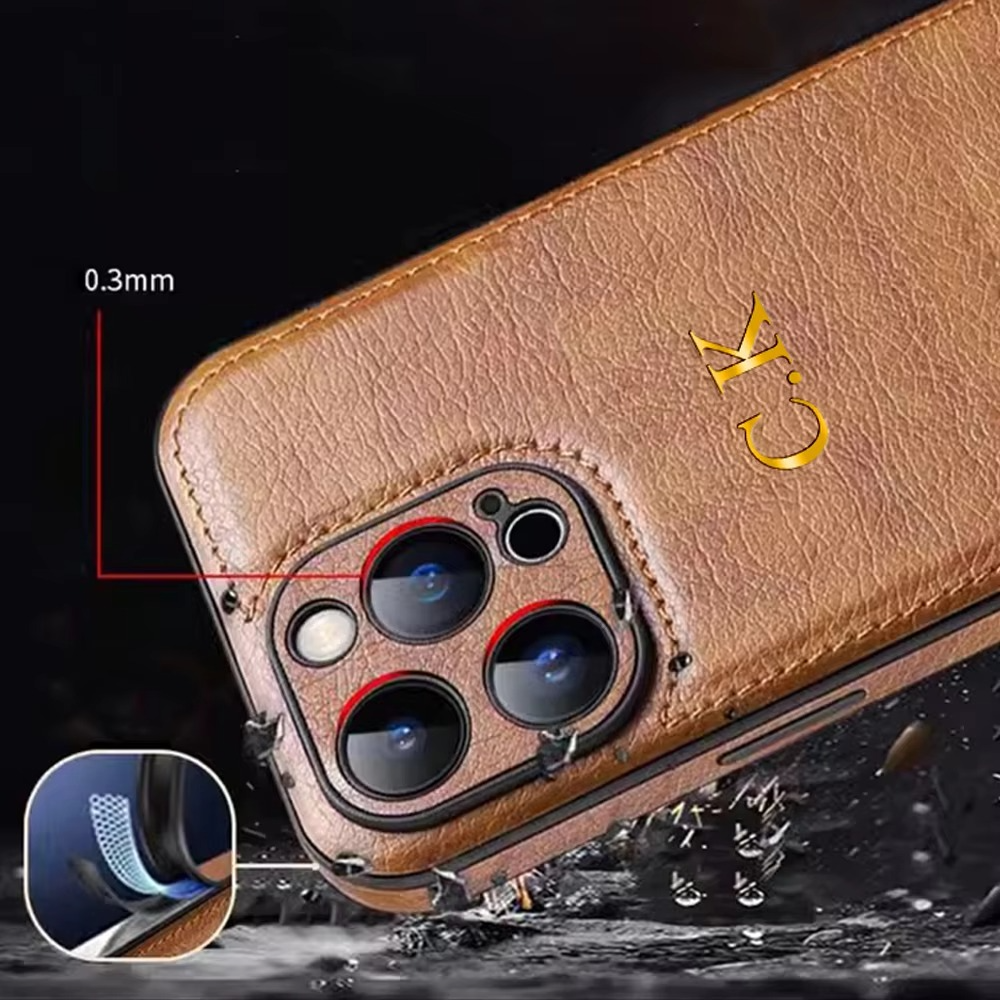 Luxury Apple iPhone Case, MagSafe Compatible, Camera Lens and Screen Protection, Ultra Thin, Shockproof, Magnetic, Full All