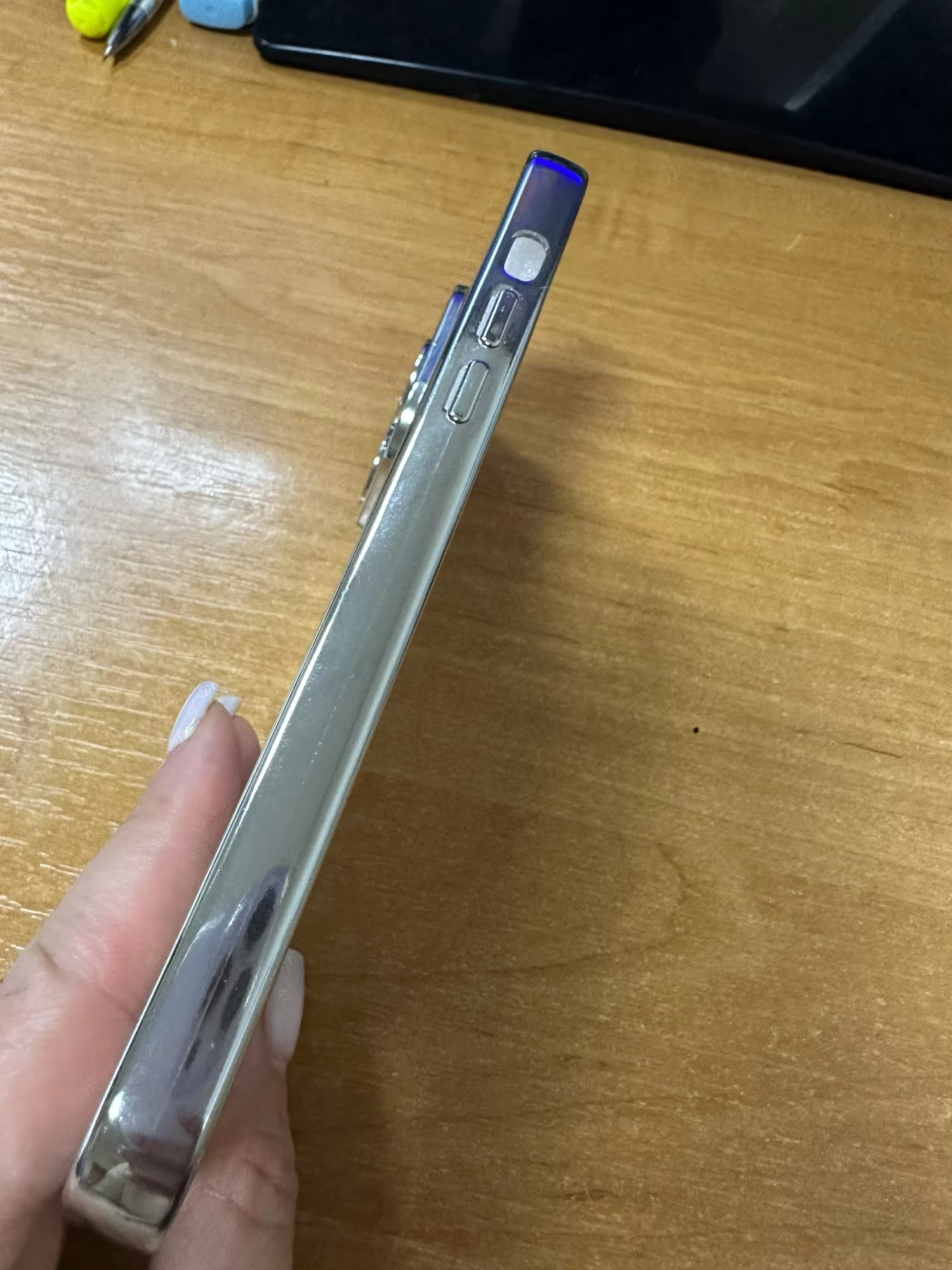 Luxury Electroplated MagSafe iPhone Case - Soft Clear Silicone TPU Cover, Wireless Charging Compatible, Case for iPhone