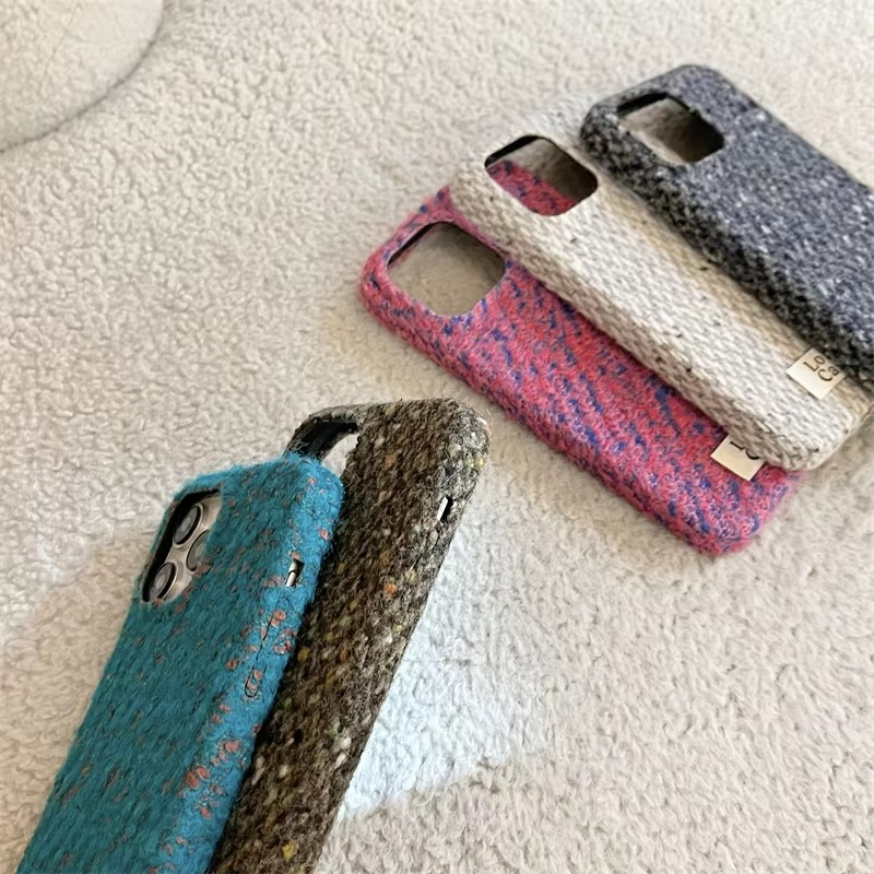 Luxury Apple iPhone Case, MagSafe Compatible, Camera Lens and Screen Protection, Ultra Thin, Shockproof, Magnetic, Full All Around Protection, Velvet Fabric Soft Cover