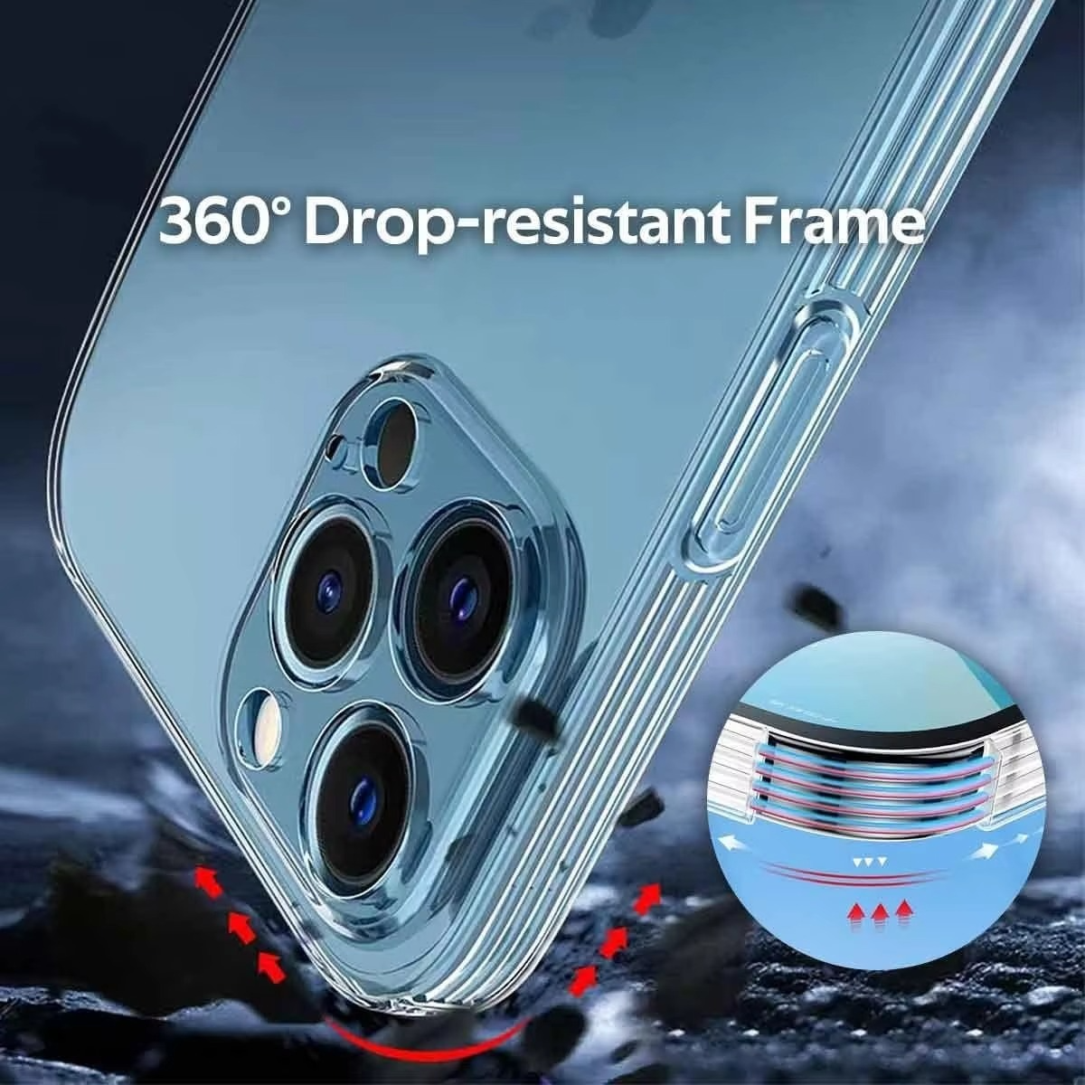 Premium Apple iPhone Case, MagSafe Compatible, Camera Lens and Screen Protection, Ultra Thin, Shockproof, Magnetic, Full All Around Protection, Custom Photo TPU Cover