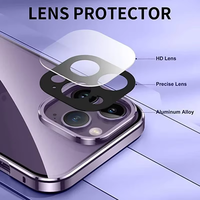 Premium Apple iPhone Case, MagSafe Compatible, Camera Lens and Screen Protection, Ultra Thin, Shockproof, Magnetic, Full All Around Protection, Double-Sided Privacy Cover