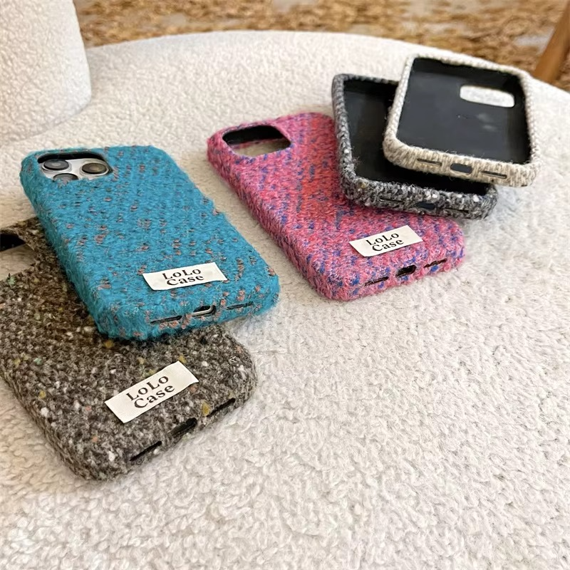 Luxury Apple iPhone Case, MagSafe Compatible, Camera Lens and Screen Protection, Ultra Thin, Shockproof, Magnetic, Full All Around Protection, Velvet Fabric Soft Cover