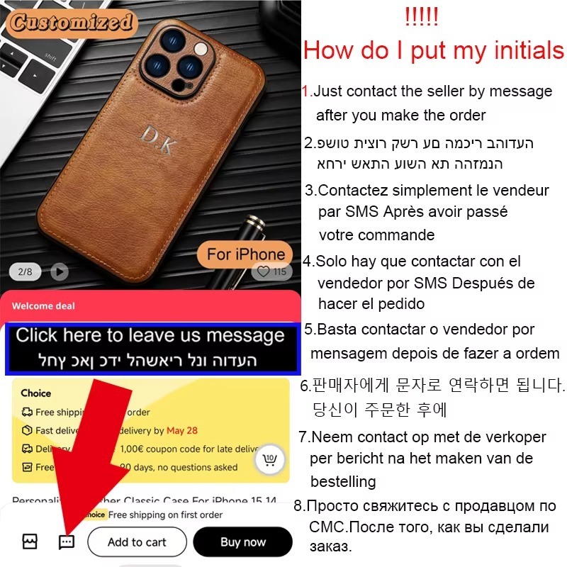 Luxury Apple iPhone Case, MagSafe Compatible, Camera Lens and Screen Protection, Ultra Thin, Shockproof, Magnetic, Full All Around Protection, Custom Leather Name Cover