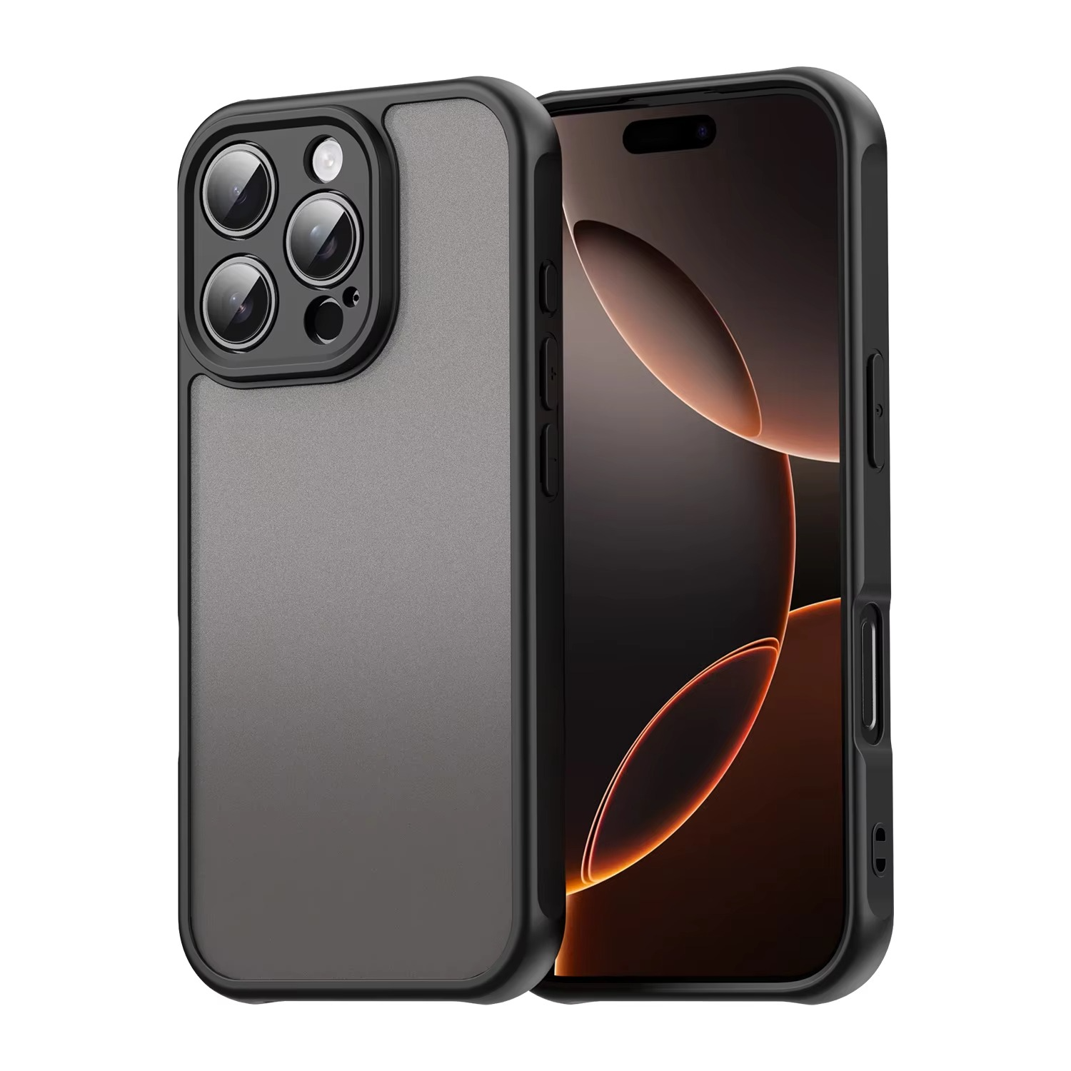 Premium Apple iPhone Case, MagSafe Compatible, Camera Lens and Screen Protection, Ultra Thin, Shockproof, Magnetic, Full All Around Protection, Silicone Matte Back Cover