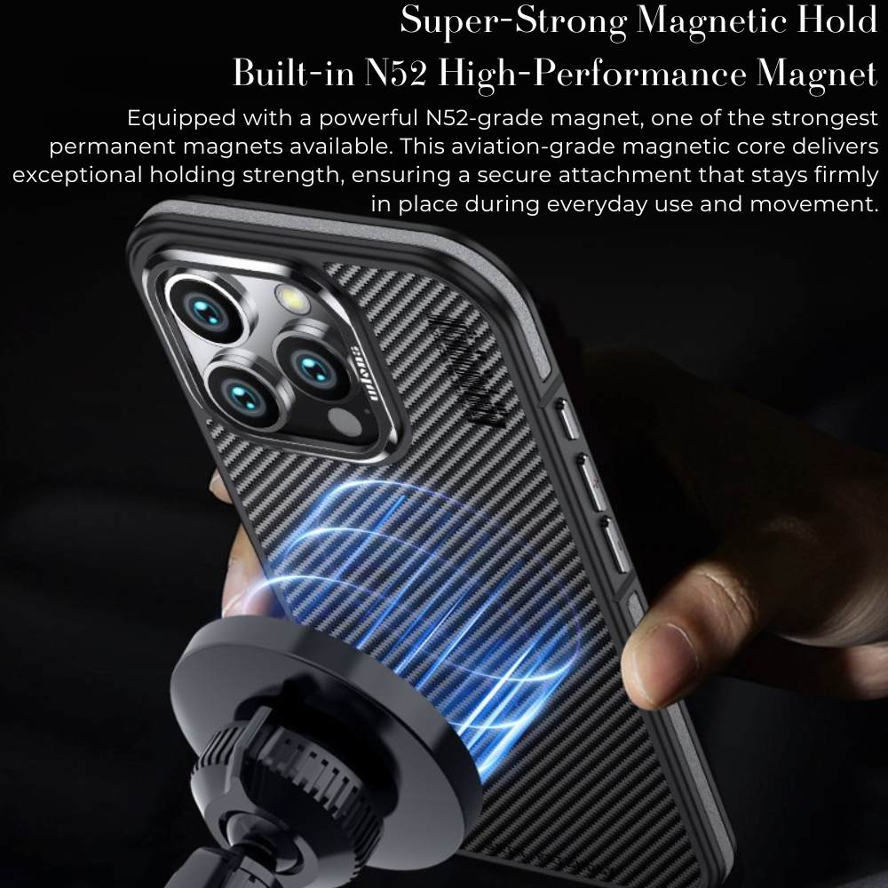 Premium 100% Aramid Fiber Kevlar iPhone Case – 600D Lightweight Compatible Ultra-Thin Protective Cover for iPhone Models