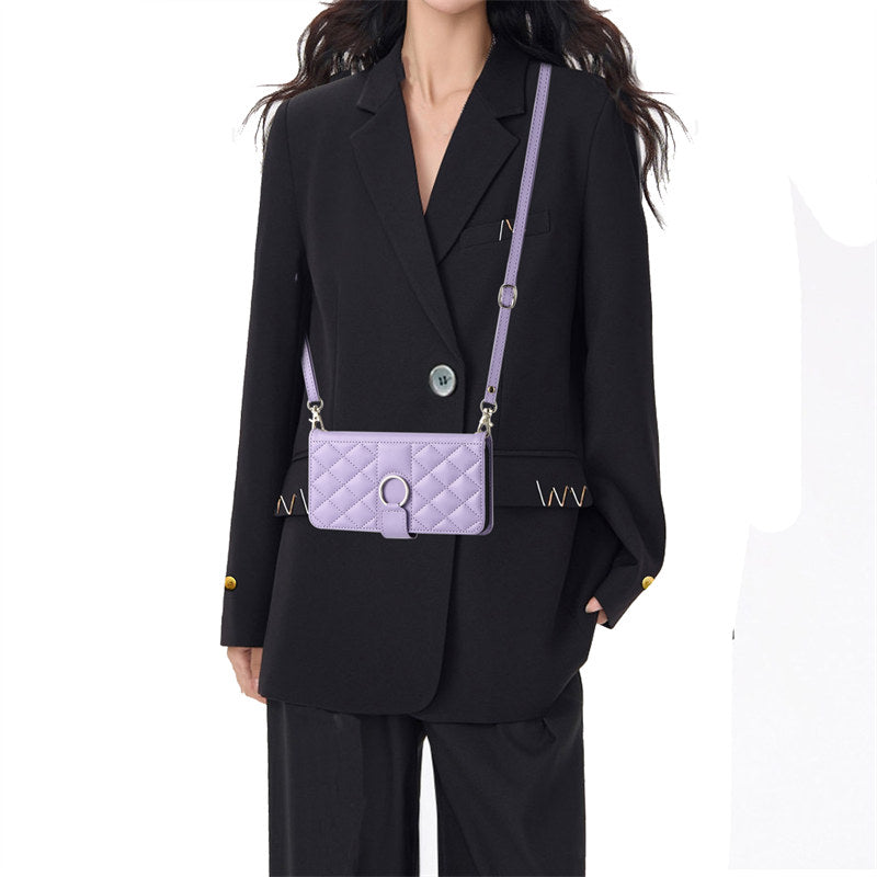 Luxury Leather Flip Phone Case – Premium Wallet, Bracket Protection, Elegant Cover with Card Slots, Durable & Functional