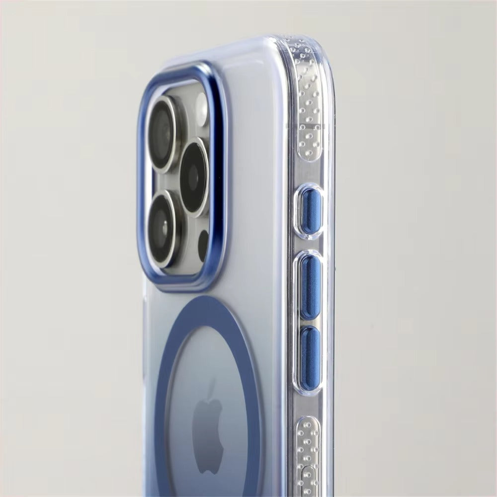 Premium Bumper MagSafe iPhone Case Wireless Charging, Transparent Durable Cover for Strong Protection | Case for iPhone