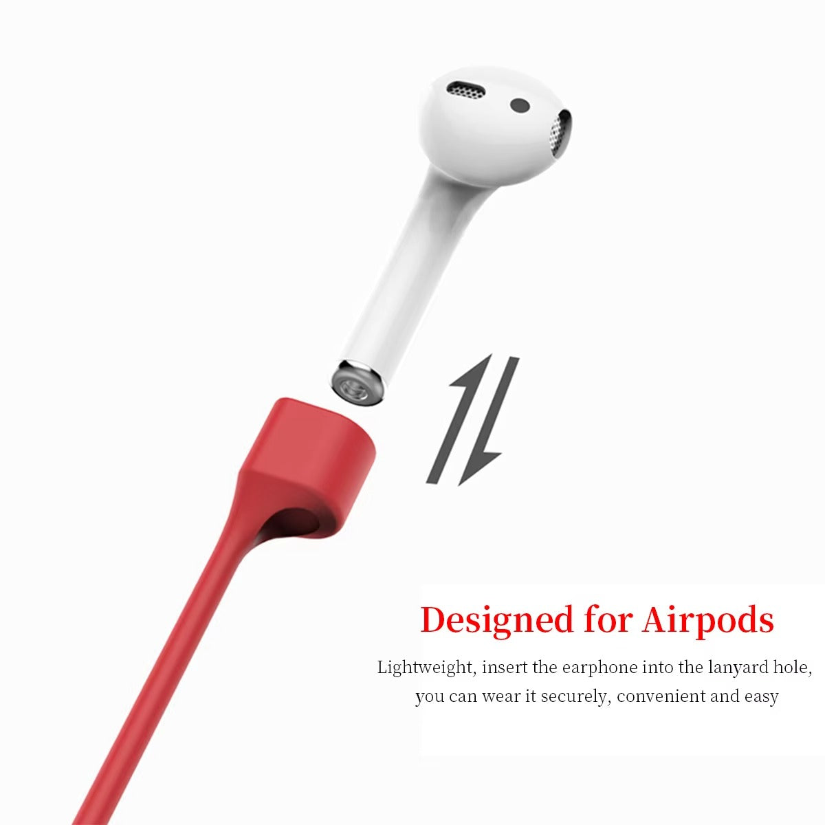 High Quality Magnetic Anti-Lost AirPods Strap – Silicone Neckband Cord for AirPods Pro 3 2 1, Wireless Earbuds Holder with Secure Fit, Lightweight & Durable