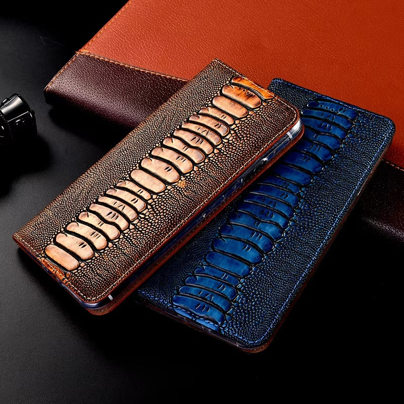 Luxury Genuine Leather iPhone Case – Flip Wallet Design, Stylish & Durable Full Protection Cover | Case for iPhone