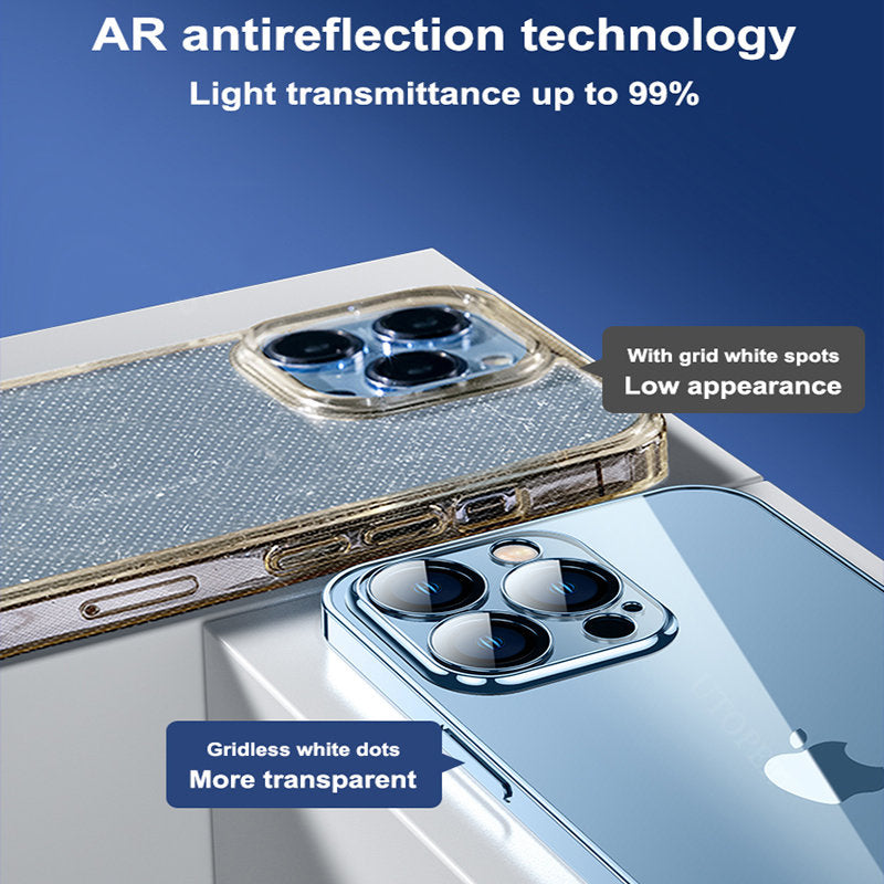 Luxury Plating Transparent Silicone Case – High Quality, Shockproof, Ultra Slim, HD Lens Protection, Durable Soft Cover,