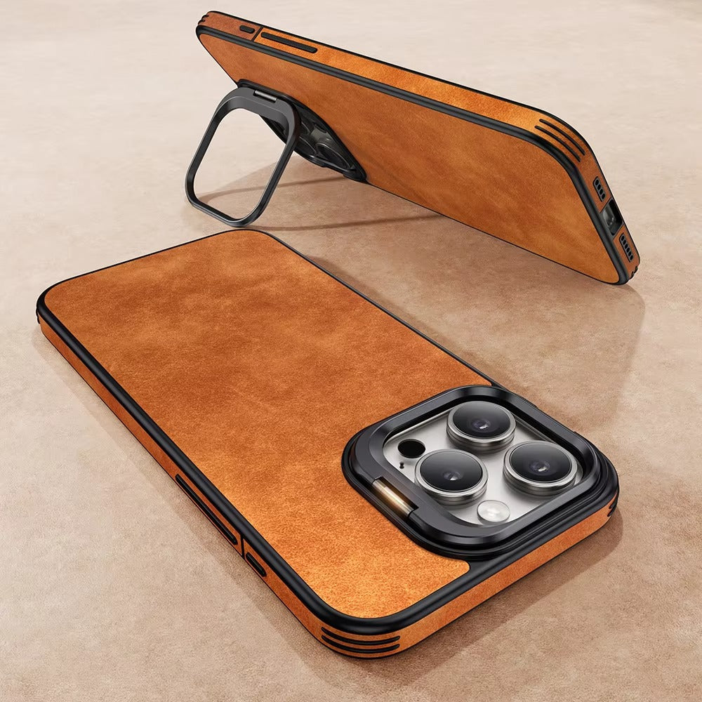 Luxury Apple iPhone Case MagSafe Compatible, Camera Lens Protection, Screen Protection, Ultra Thin Shockproof Case for iPhone