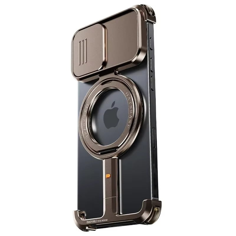 Premium Apple iPhone Case n, Ultra Thin Shockproof Magnetic Full All Around Protection Cover with Wireless Charging Bumper