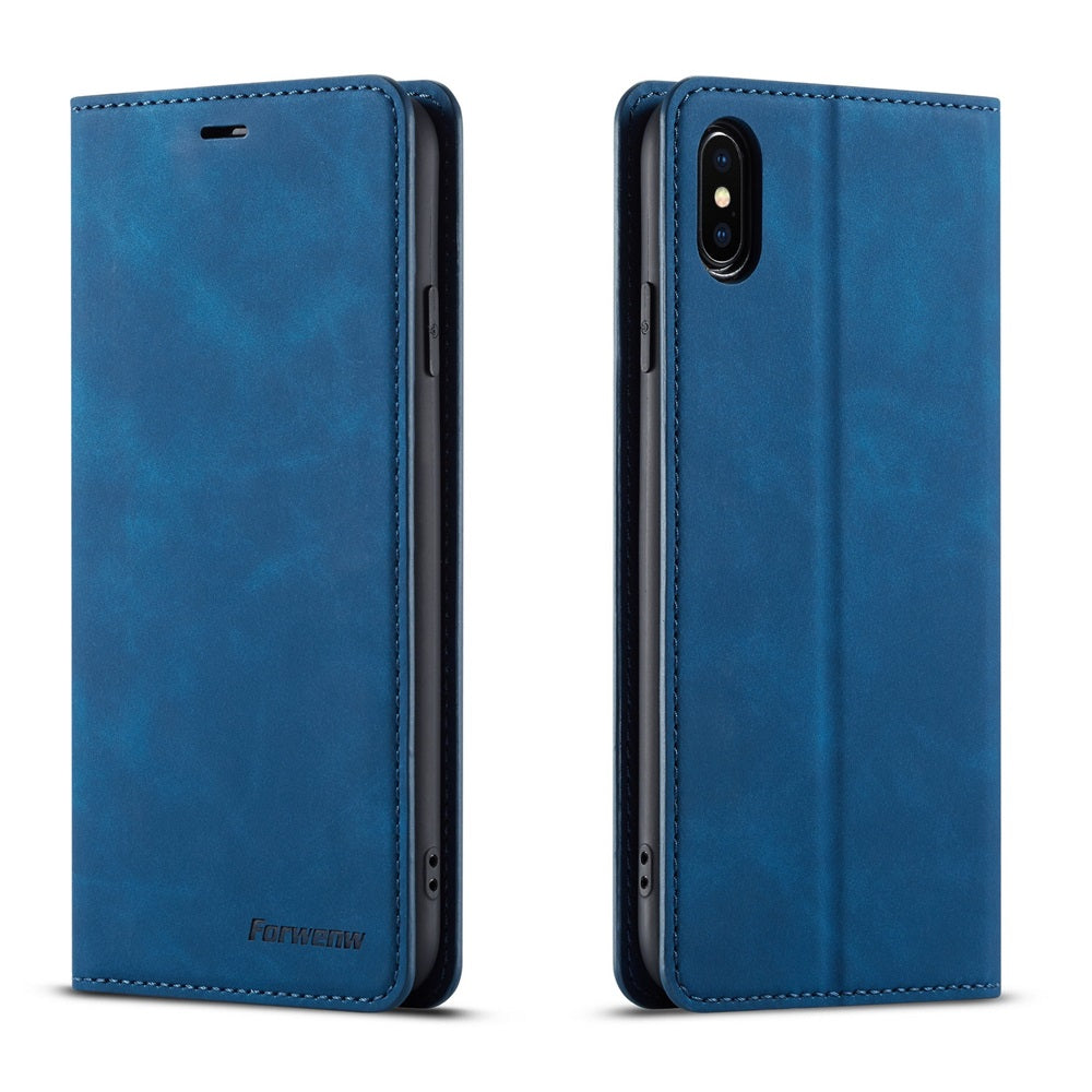 Thin Suede Leather Wallet iPhone Case – Flip Cover with Strong Magnet, Card Holder, and Premium Protection for iPhone Models