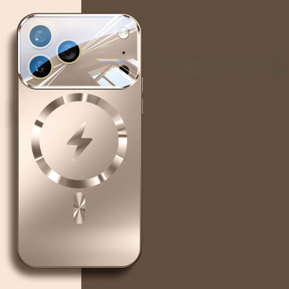Luxury iPhone Case MagSafe Compatible Magnetic Shockproof Cover with Camera Lens Protection Ultra Thin Full Protection Hard Matte PC Protective Back