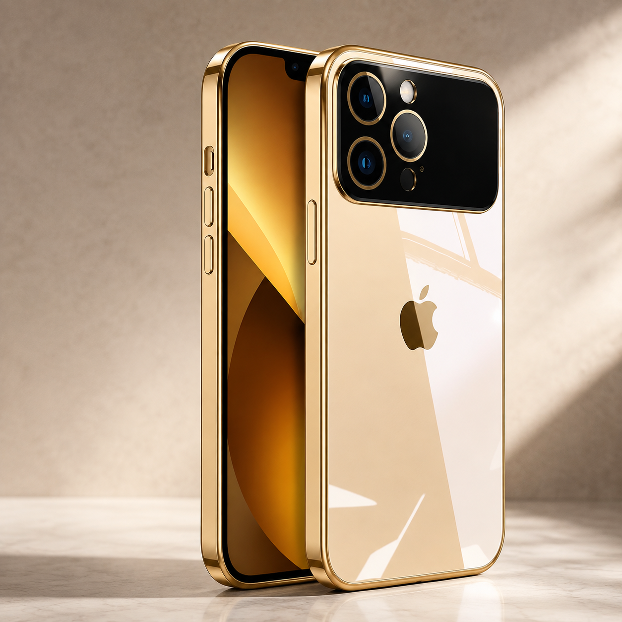 Premium iPhone Case MagSafe Compatible Clear Transparent Hard PC Cover Shockproof Silicone Bumper Camera Lens Protection Ultra Thin Full Coverage