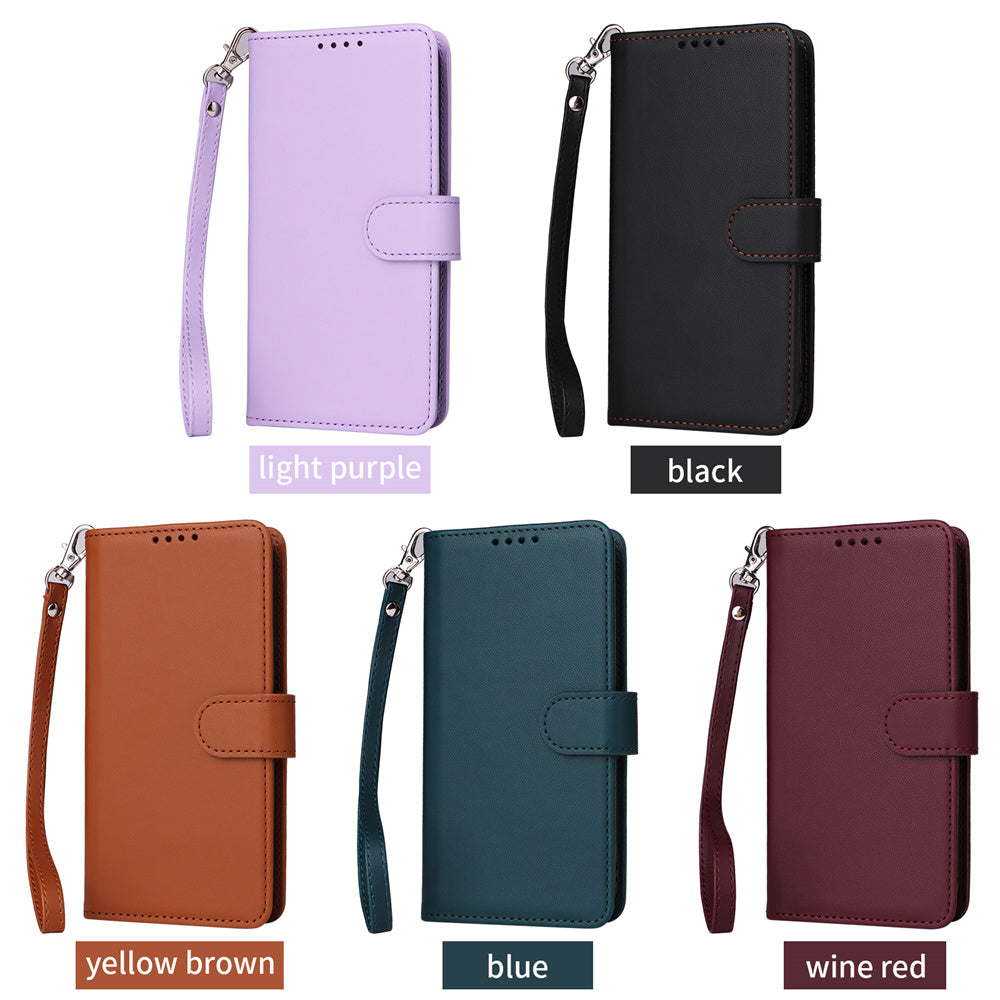 Luxury 2-in-1 Detachable Wallet iPhone Case – Magnetic Leather Folio, Card Holder, Kickstand, Secure Clasp, Stylish & Durable Protection