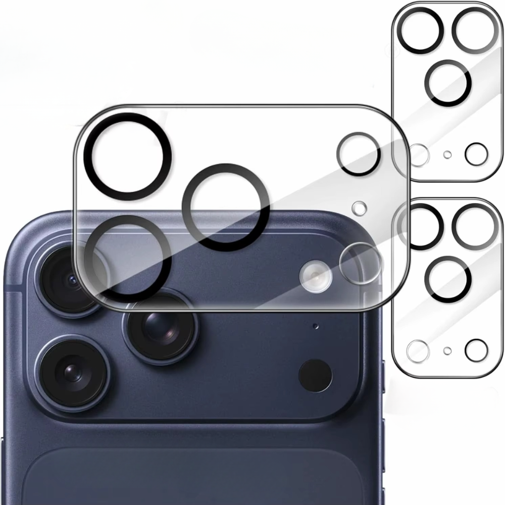 Premium Camera Lens Protector – 9H Tempered Glass Lens Cover with Scratch Resistance, Drop Protection, Ultra-Clear Transparency and Precision Camera Fit