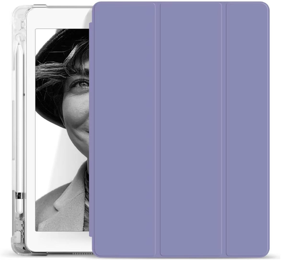High Quality iPad Case with Pencil Holder – Slim, Magnetic Cover, Auto Sleep/Wake, Kickstand Support, Compatible with 10.2", 10.5", 10.9", 11" Tablets