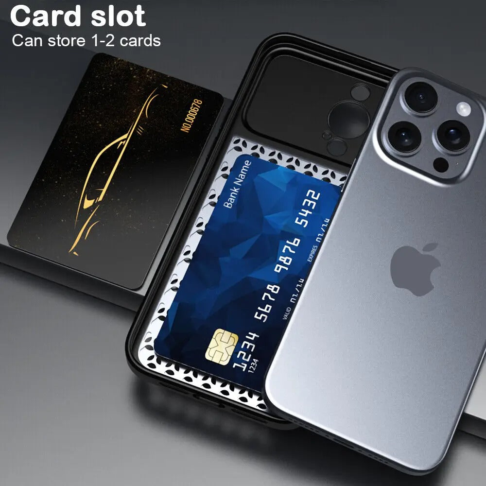 Premium Aluminum Alloy iPhone Case – Breathable Metal Protective Cover with Anti-Fingerprint Finish, Scratch-Resistant Surface and Slim Frame