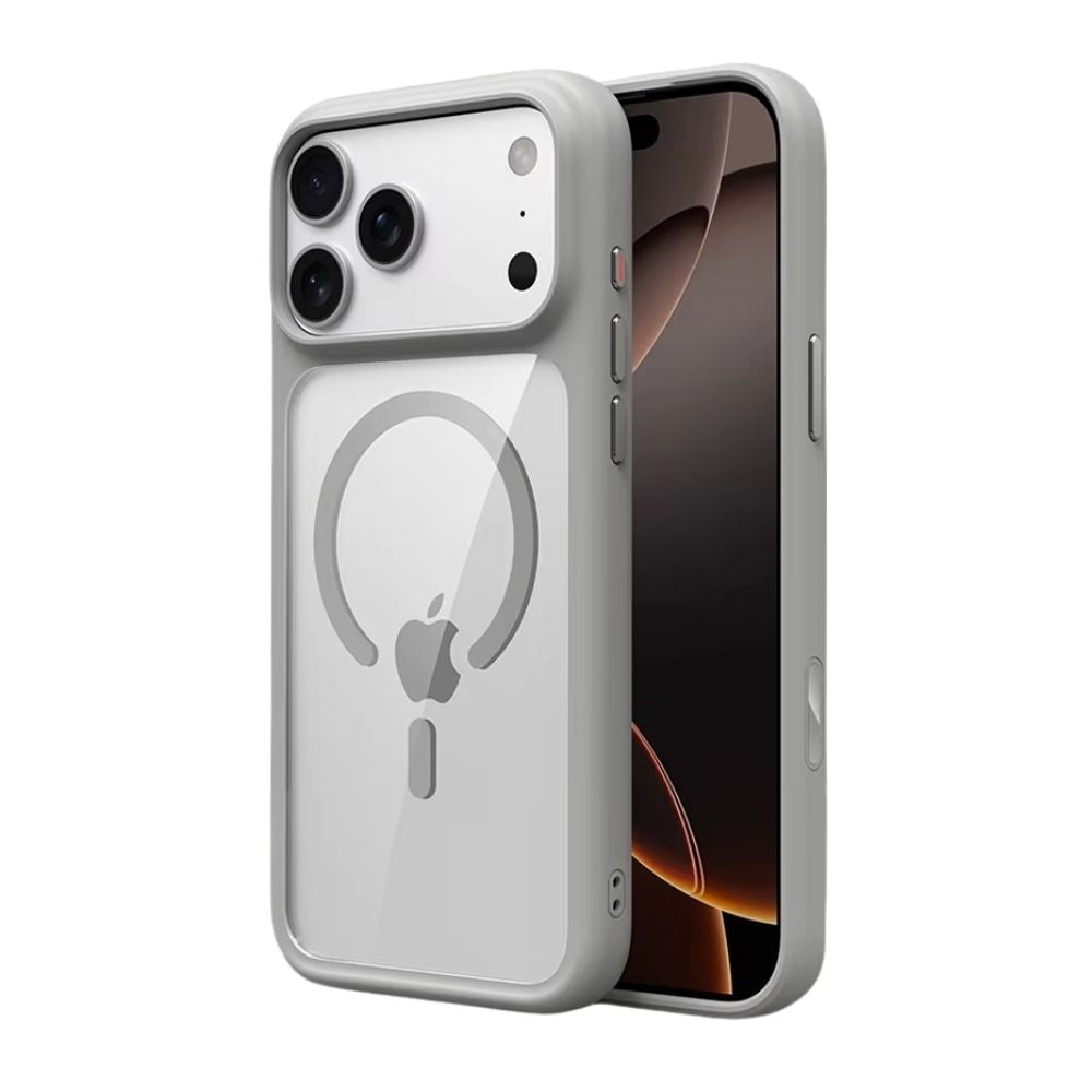 Premium Clear MagSafe iPhone Case – Shockproof Armor Protective Cover with Camera Control Button, Anti-Scratch Transparent Back