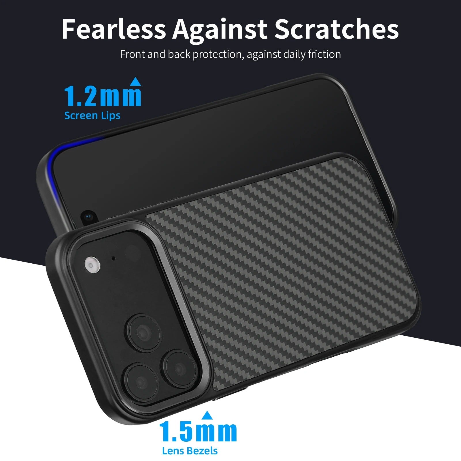 Premium Aramid Kevlar Fiber iPhone Case – MagSafe Compatible Magnetic Cover with Ultra Thin Lightweight Design and Full Protection
