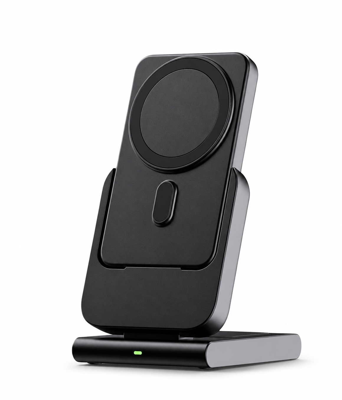 Premium 3-in-1 Magnetic Wireless Charging Station Fast Wireless Charger Portable Power Bank Foldable Charging Dock USB Type C Compatible with iPhone