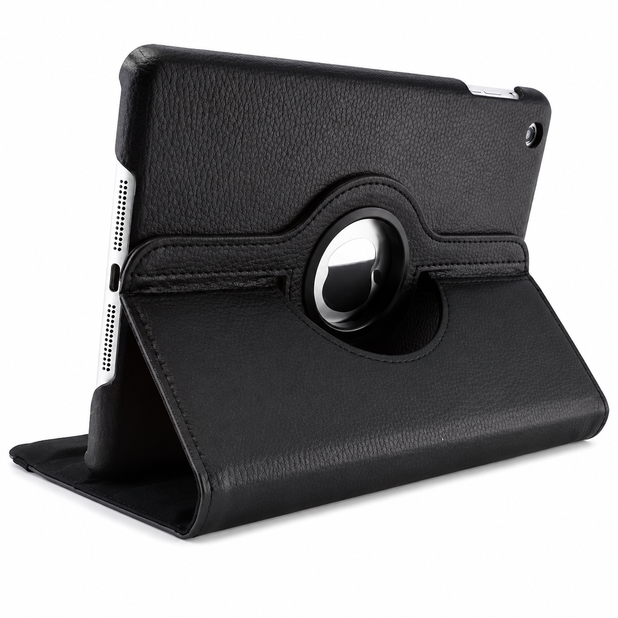 Premium 360° Rotating PU Leather iPad Case Smart Cover Auto Sleep Wake Shockproof Protective Stand Multi-Angle Tablet Case Compatible with iPad