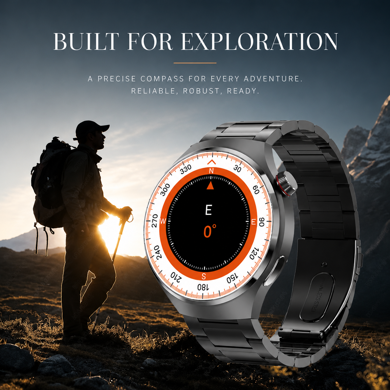 Premium AMOLED GPS Smart Watch 1.46 Inch HD Smartwatch Bluetooth Calling Fitness Tracker Heart Rate Sleep Monitor Wireless Charging NFC Compatible with iPhone