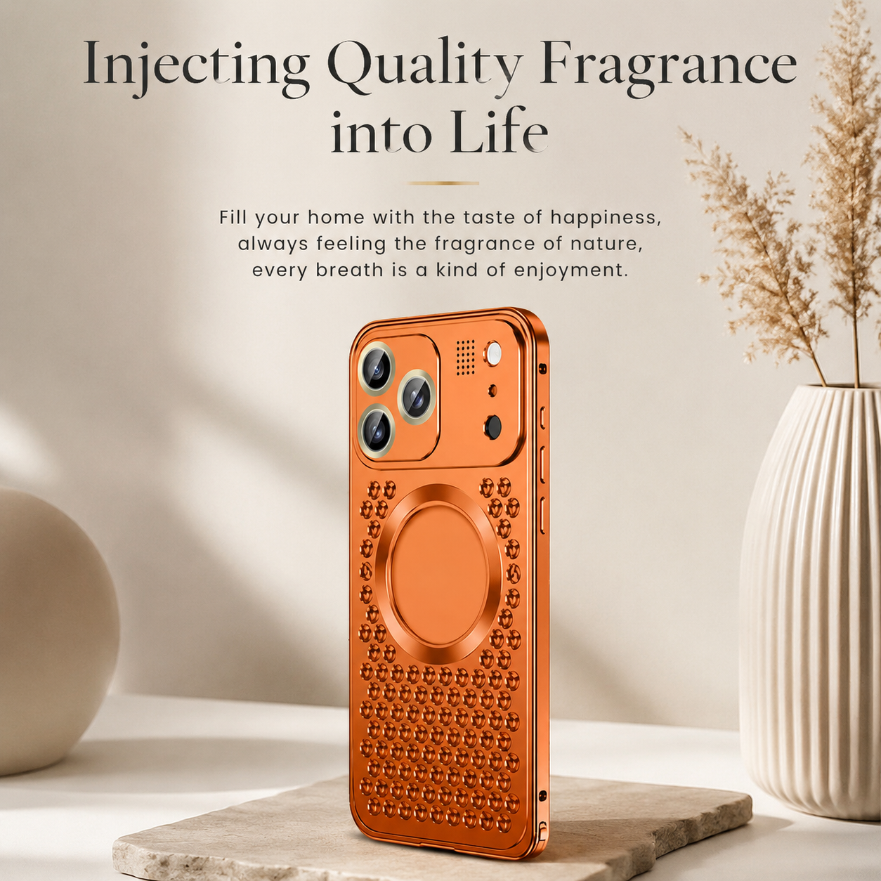 Premium Aluminum Alloy Magnetic iPhone Case – Heat Dissipation Metal Frame Cover with Shockproof Anti-Fall Protection and Camera Lens Guard