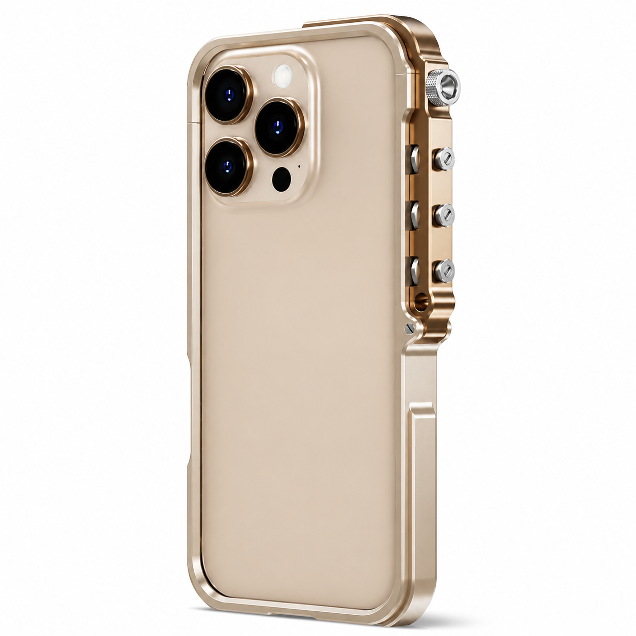 Premium Aluminum Alloy iPhone Case 360° Armor Frame Metal Bumper Shockproof Protective Cover Slim Durable Mechanical Design