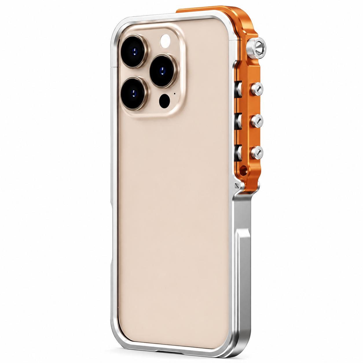 Premium Aluminum Alloy iPhone Case 360° Armor Frame Metal Bumper Shockproof Protective Cover Slim Durable Mechanical Design