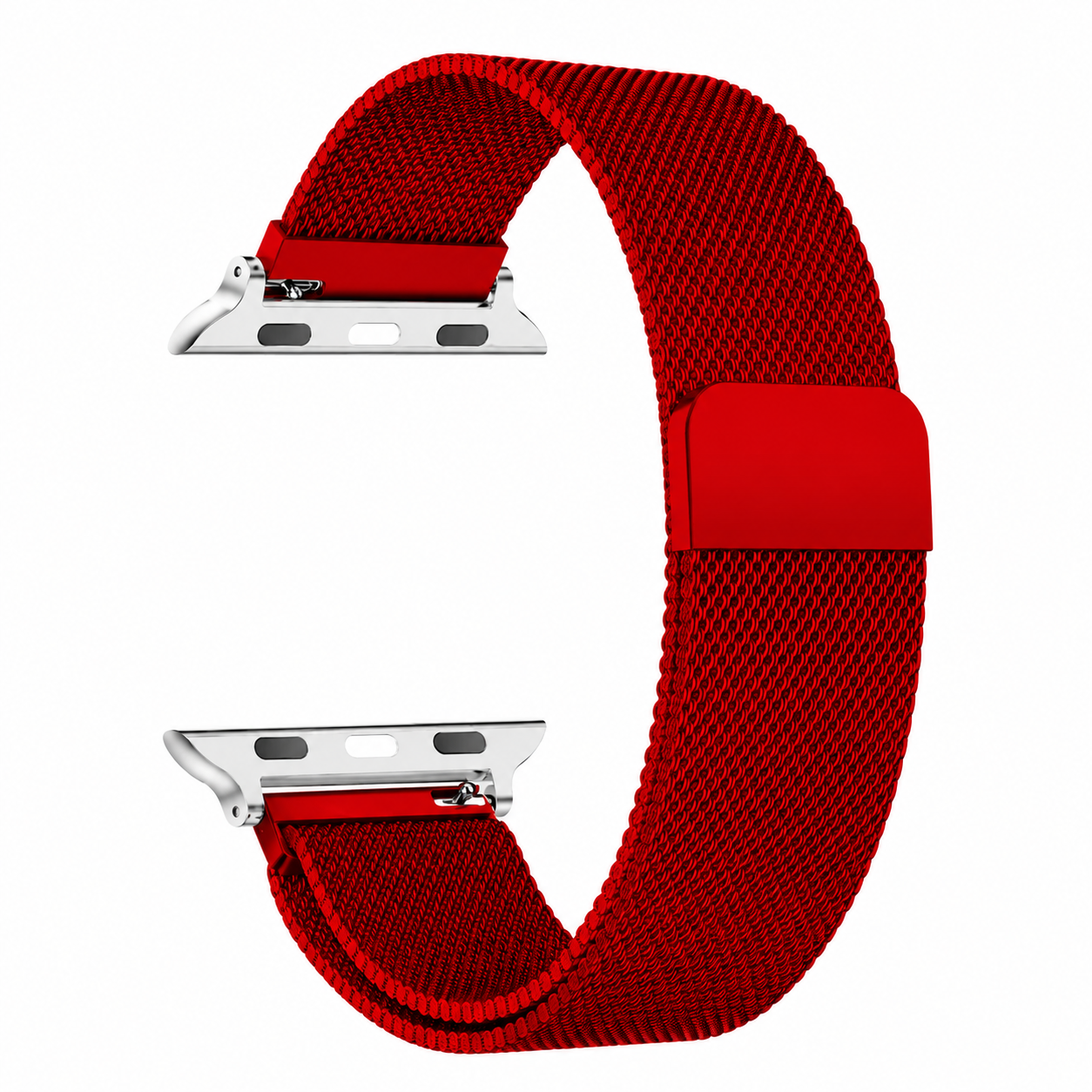 Premium Apple Watch Milanese Loop Band Stainless Steel Mesh Magnetic Adjustable Watch Strap Replacement Wristband Compatible with Apple Watch Bracelet