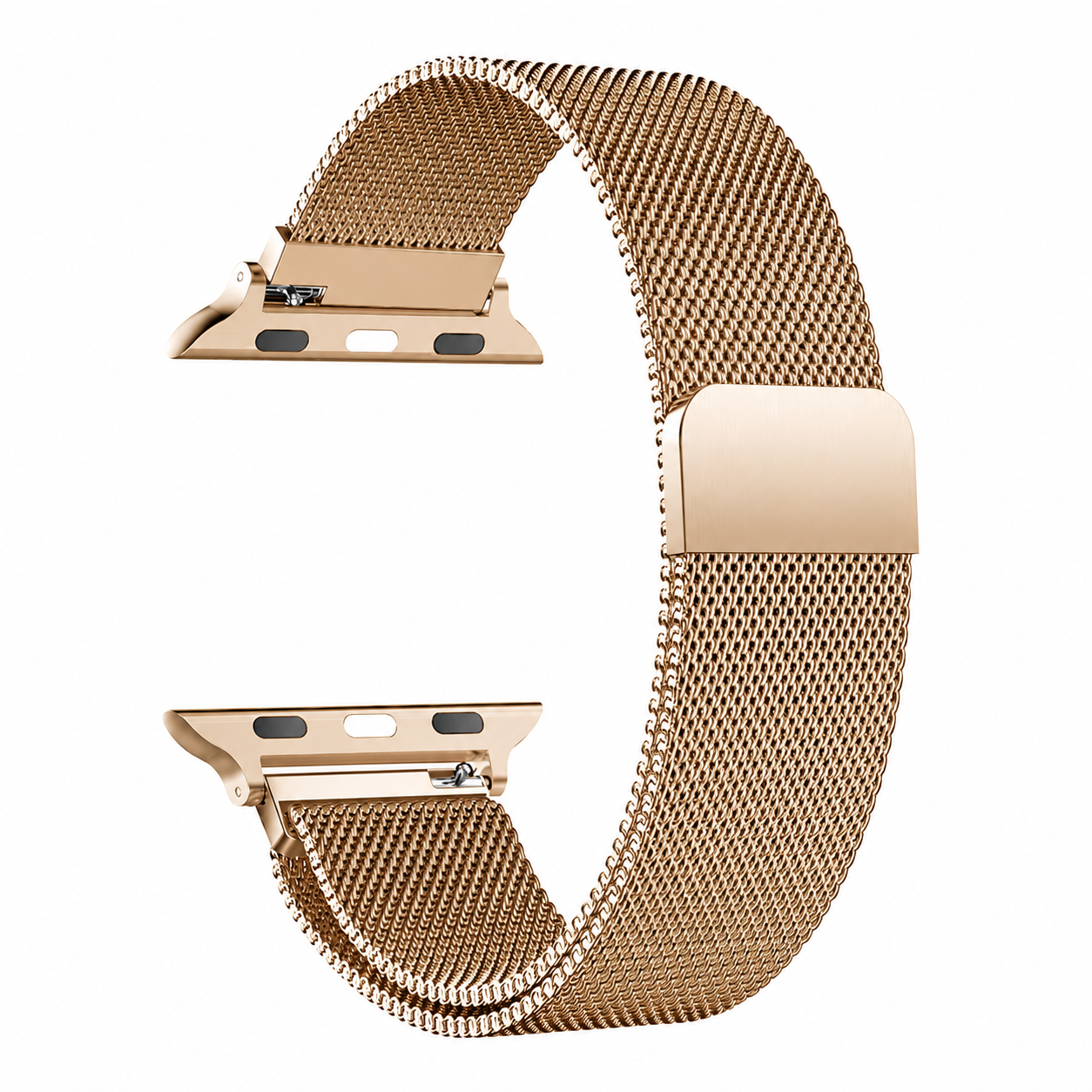 Premium Apple Watch Milanese Loop Band Stainless Steel Mesh Magnetic Adjustable Watch Strap Replacement Wristband Compatible with Apple Watch Bracelet