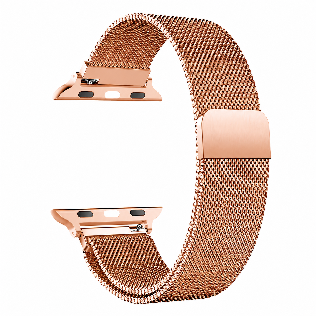 Premium Apple Watch Milanese Loop Band Stainless Steel Mesh Magnetic Adjustable Watch Strap Replacement Wristband Compatible with Apple Watch Bracelet