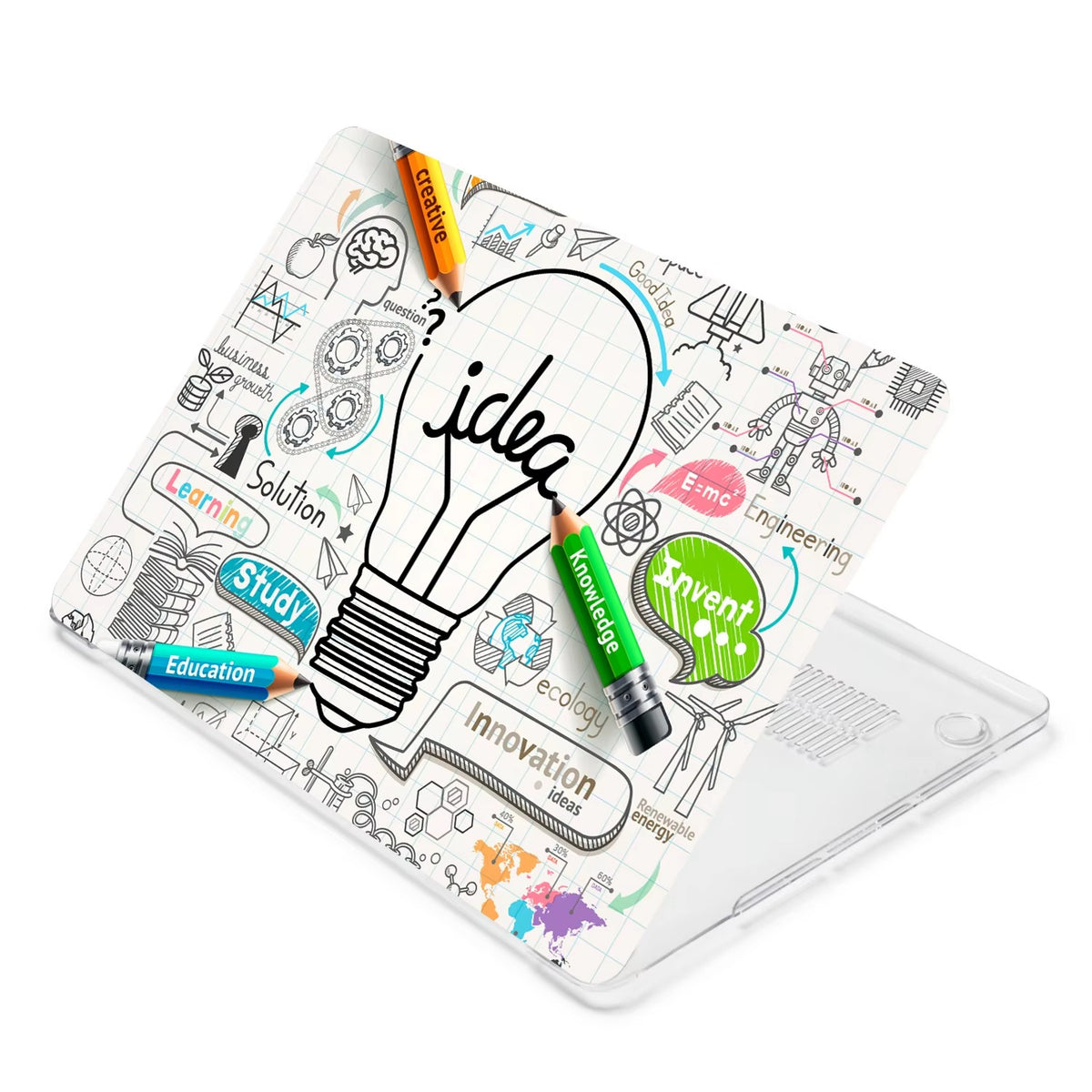 Premium Creative Picture Case for MacBook Air and Pro – Stylish Protective Cover for 13, 14, 15.3, 16 Inch Laptops, Compatible with M1, M2 Chip Devices