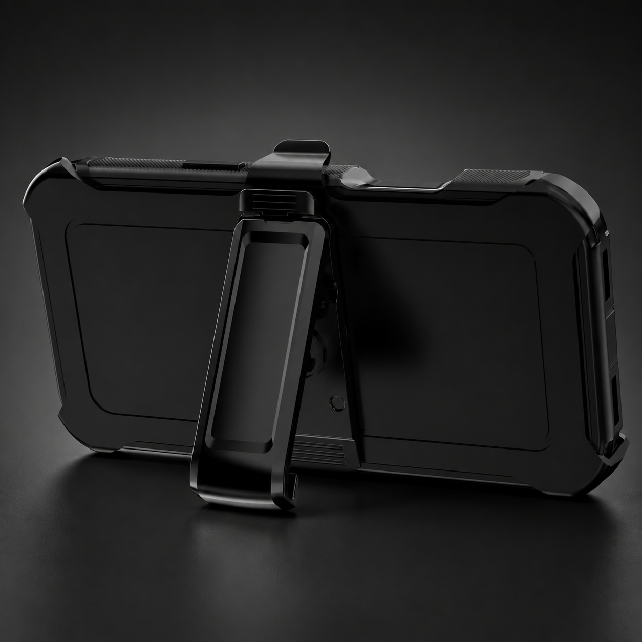 Premium Durable iPhone Case Heavy Duty 3 Layer Hybrid Cover with Belt Clip Holster Shockproof Hard PC Matte Anti Fingerprint Protective Design